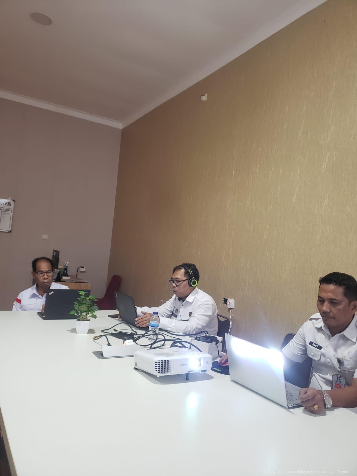 Kemenkum Papua Harmonisasi Raperbup Kabupaten Asmat tentang Percepatan Penanggulangan Malaria