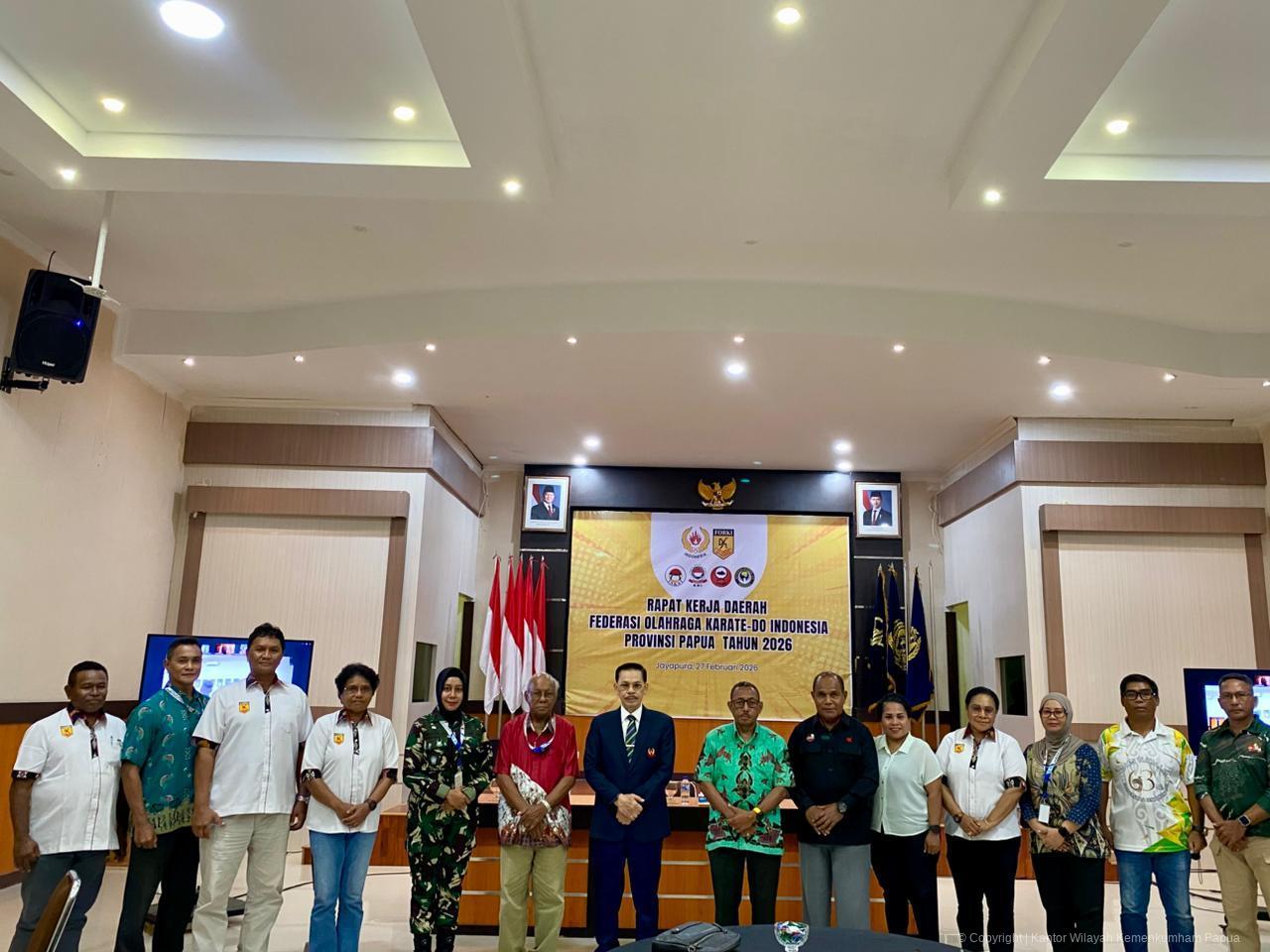 FORKI Papua Gelar Rakerprov 2026, Satukan Visi Menuju Prestasi Karate Berkelanjutan