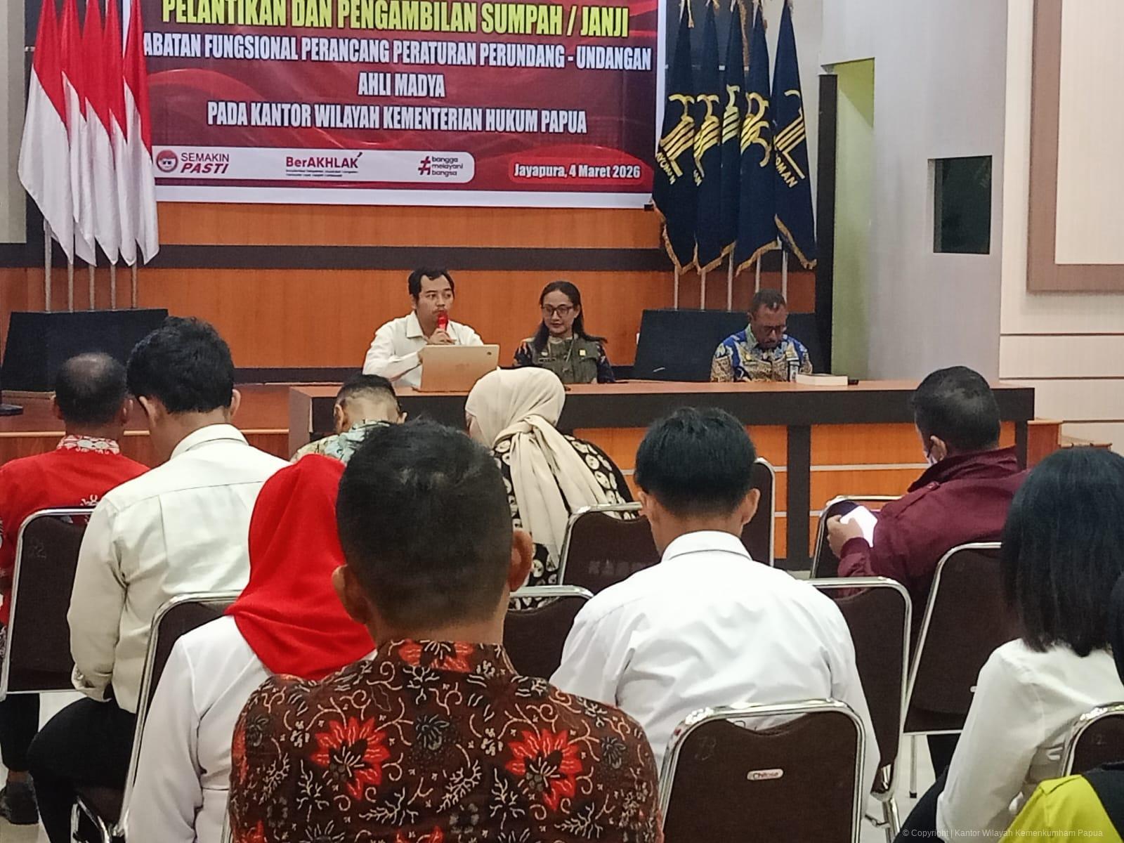 1 Jam Memahami KUHP & KUHAP Baru Jajaran ASN Kanwil Kemenkum Papua