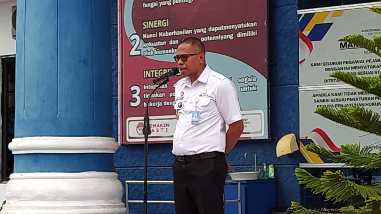 Kabag TUM Pimpin Apel Pagi, Pegawai Diingatkan Segera Lengkapi LHKASN dan Tingkatkan Disiplin